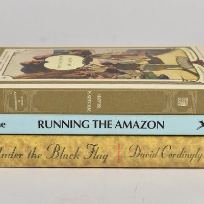 3 Maritime History and Adventure Books from Peter Benchley's Personal Library