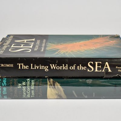 2 Marine Biology Reference Books From Peter Benchley's Personal Library