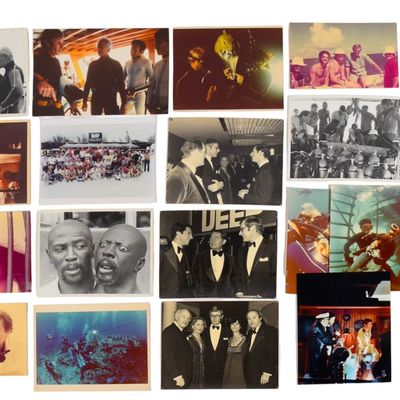 20+ Film Production and Premiere Photographs, The Deep