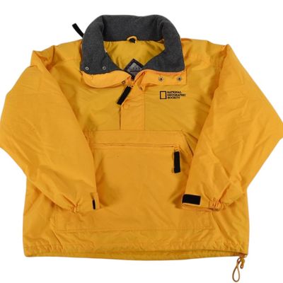 Peter Benchley's Nylon National Geographic Quarter Zip Anorak