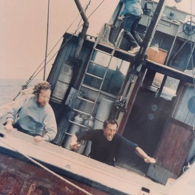 Jaws Film Still with Lead Cast, Photographic Print