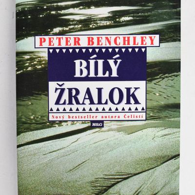 Peter Benchley's Czech Hardcover Translation of White Shark
