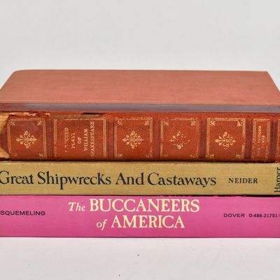 3 Maritime Reference Books from Peter Benchley’s Personal Library
