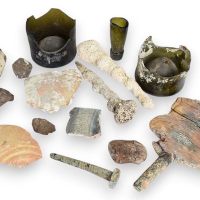 Bermuda Shipwreck Artifacts Recovered by Peter and Wendy Benchley