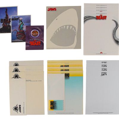 Peter Benchley Production and Promotional Stationery Assortment