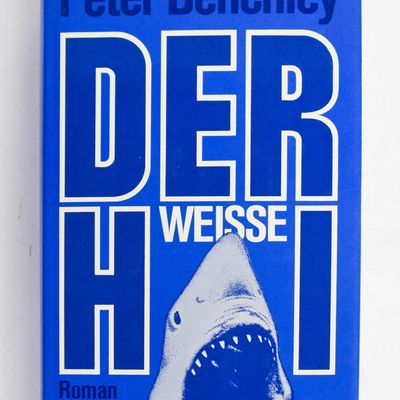 Peter Benchley Jaws German Hardcover Book (Der Weisse Hai)