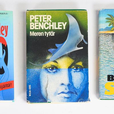 3 Peter Benchley Finnish Language Hardcover Novels