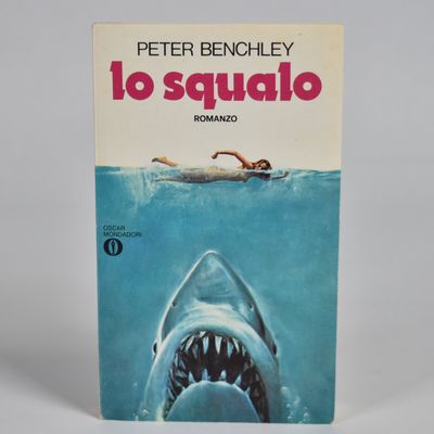 Peter Benchley Jaws Italian Softcover Book (Lo Squalo)