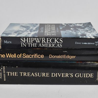 3 Maritime Reference Books From Peter Benchley's Personal Library