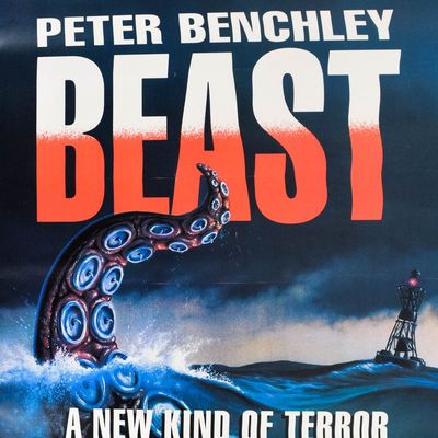 Jerry Lofaro Lithograph Peter Benchley Beast Promotional Book Poster