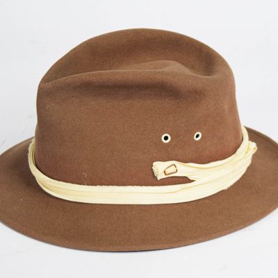 Peter Benchley's Brown Fur Felt Fedora
