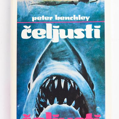 Peter Benchley Jaws Slovenian Hardcover Book (Celjusti)