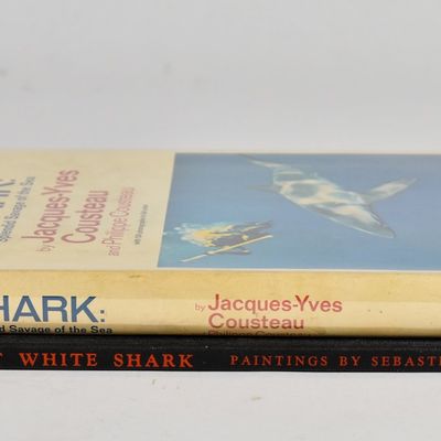 2 Shark Reference Books from Peter Benchley’s Personal Library