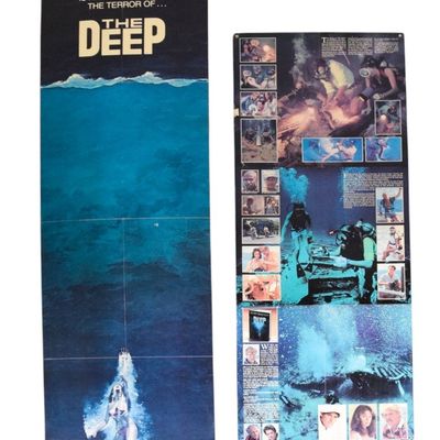 2 Columbia Pictures The Deep 1977 Original Promotional Posters