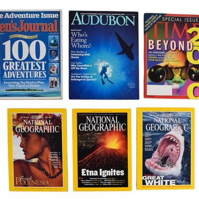 6 Periodicals from Peter Benchley’s Personal Collection