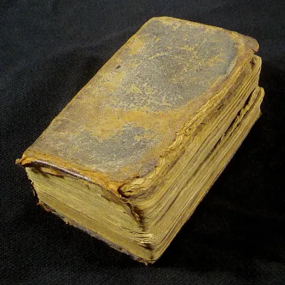 Early-18th-century book signed by the first couple married in Londonderry, NH