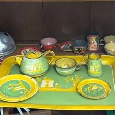 Vintage Children's Play Tea Sets