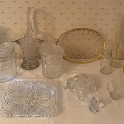 Assorted Vintage Glassware