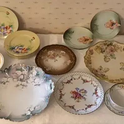 Assorted China Including Plates And Bowls 