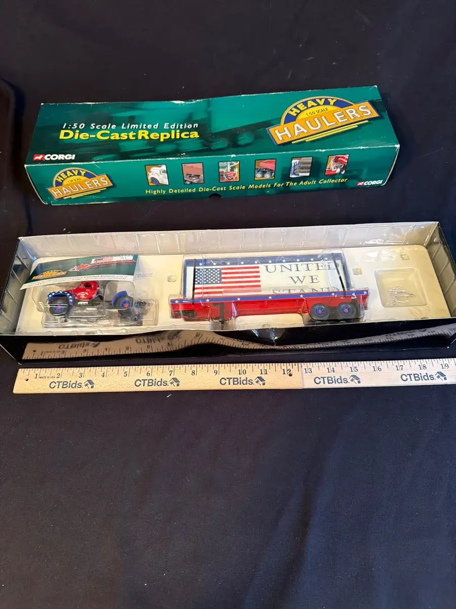 Corgi Heavy Haulers 1:50 “United We Stand” Limited Edition Die-Cast Truck – #1457/3100