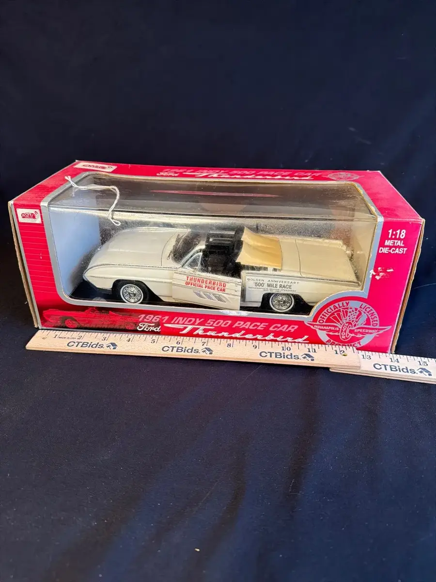 1961 Ford Thunderbird Indy 500 Pace Car 1:18 Die-Cast – ANSO