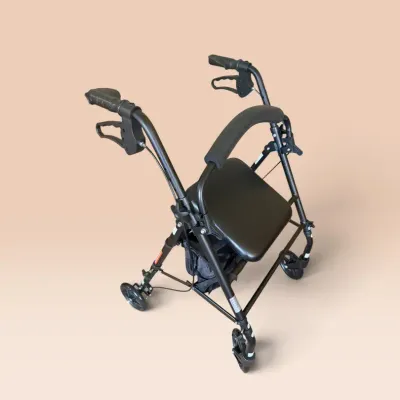 Mobility & Wellness Lot – Rollator Walker, Theragun Mini, Blood Pressure Monitor & Supports