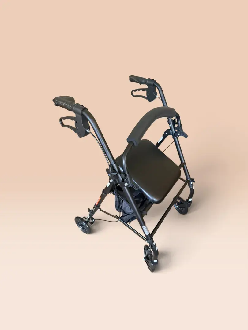 Mobility & Wellness Lot – Rollator Walker, Theragun Mini, Blood Pressure Monitor & Supports