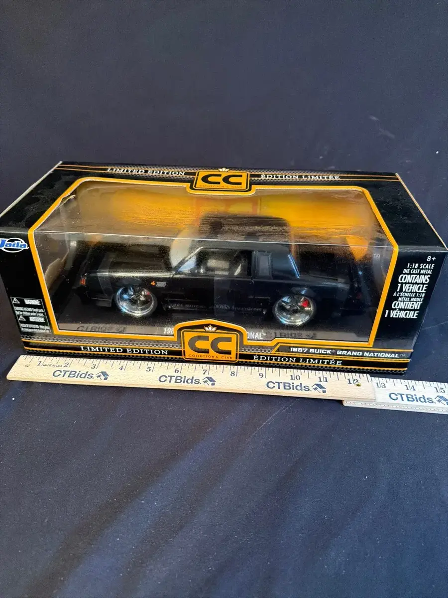 Jada Collector’s Club Limited Edition 1987 Buick Grand National 1:18 Die-Cast