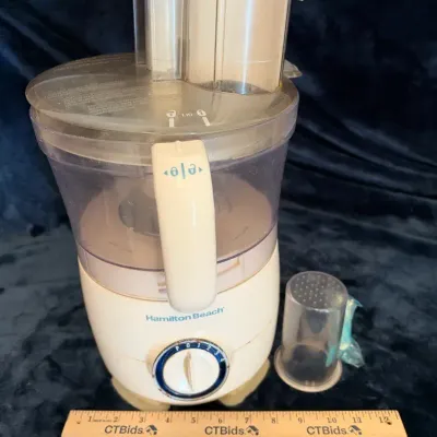 Hamilton Beach Big Mouth 14-Cup Food Processor (Model 70590) - Includes Pusher Accessory