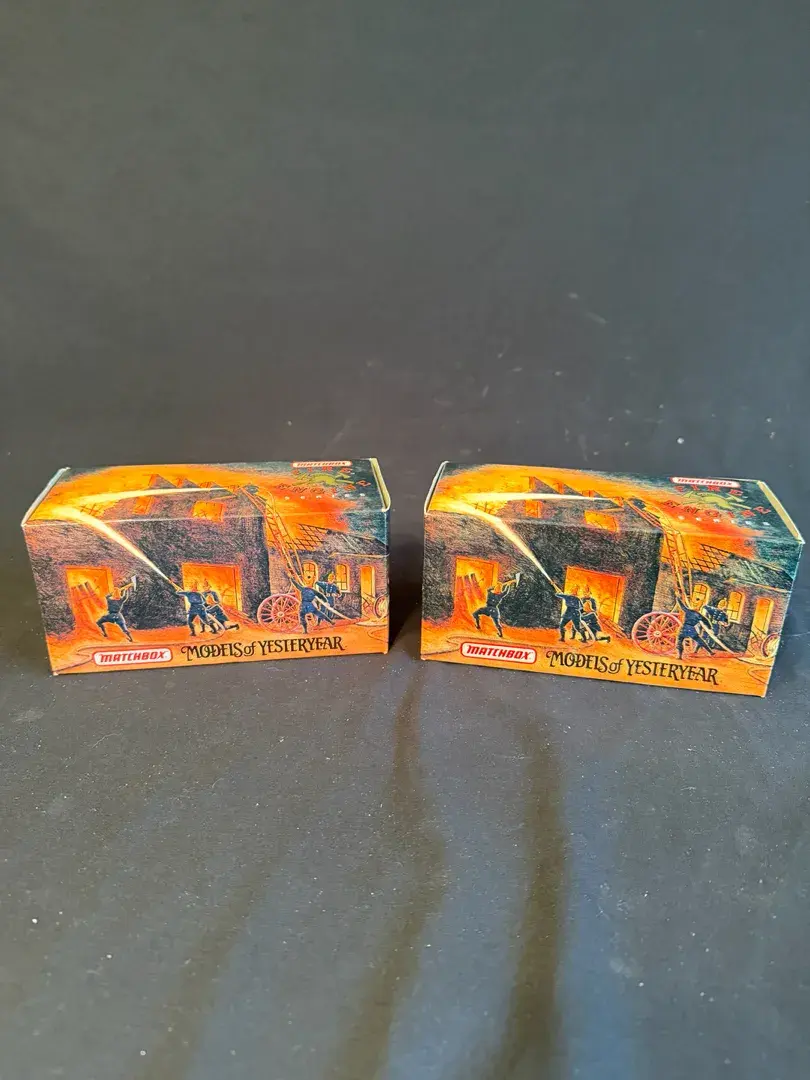 Pair of Matchbox Models of Yesteryear Die-Cast Vehicles – Original Boxes