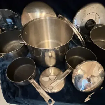 Pots, Pans, and Lids (Multi-Brand Set)