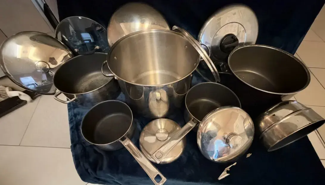 Pots, Pans, and Lids (Multi-Brand Set)