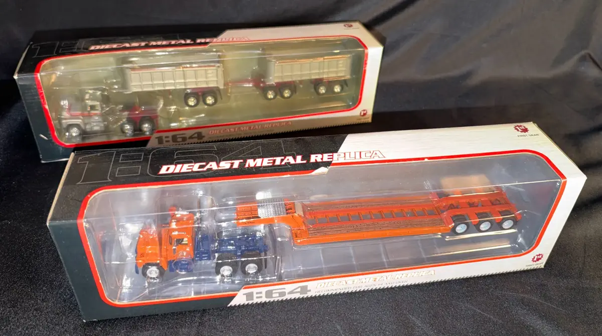 First Gear DCP 1/64 Scale Diecast Semi-Truck Collection