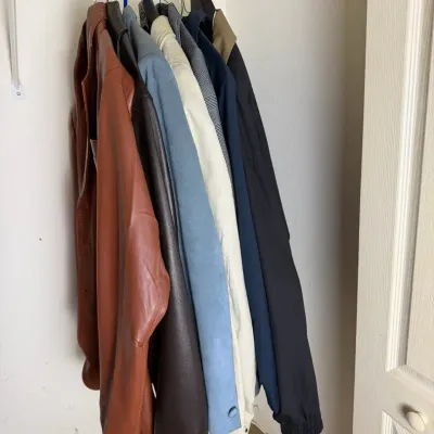 Men’s Designer & Leather Jacket Collection – Nautica, Roundtree & York, Field House & More