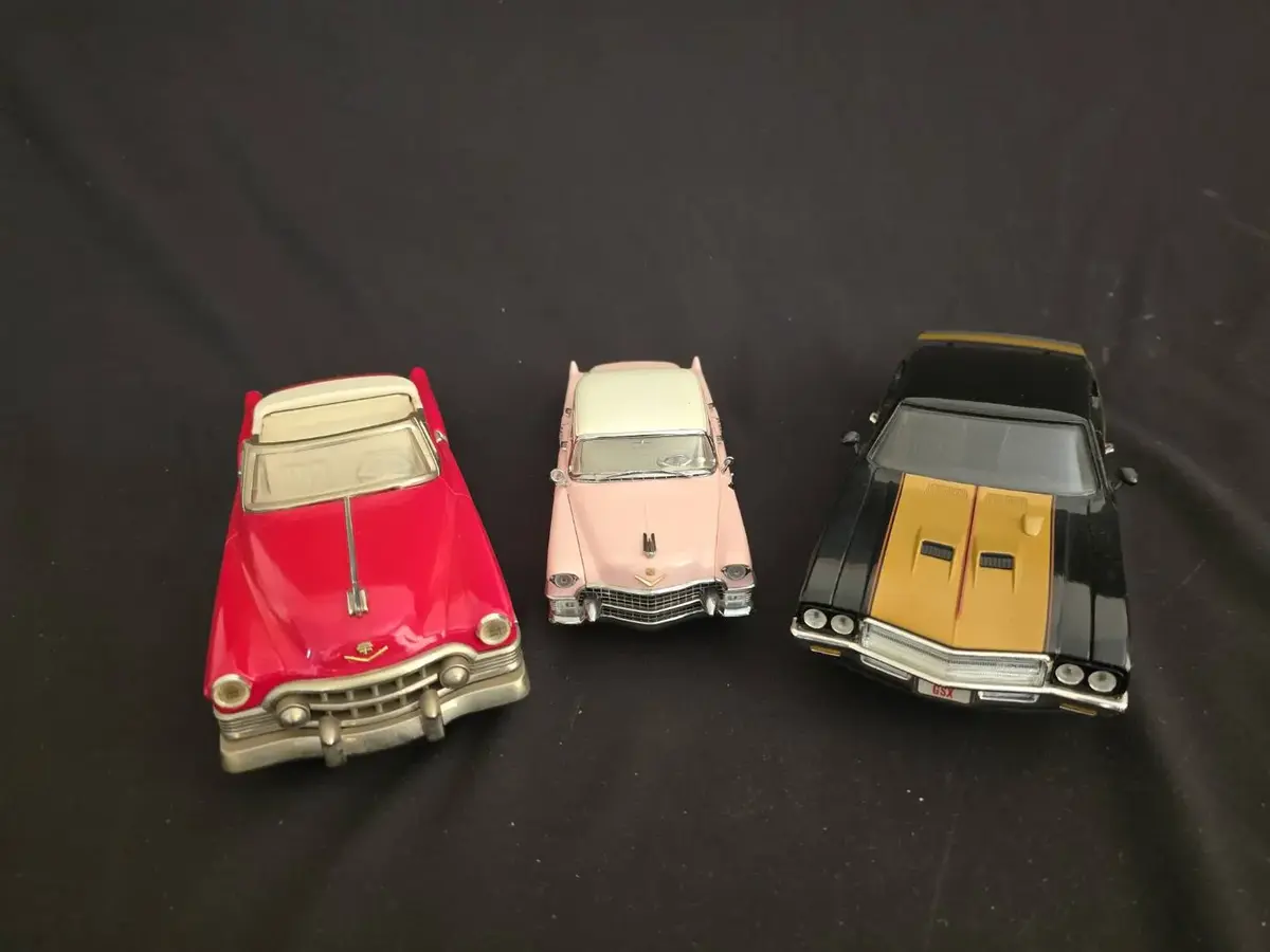 4-Piece Classic Die-Cast Collection - Spark 1959 Cadillac Eldorado, Buick GSX & Vintage Cadillacs 
