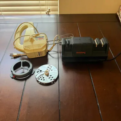 Electric Mixer & Hone Sharpener