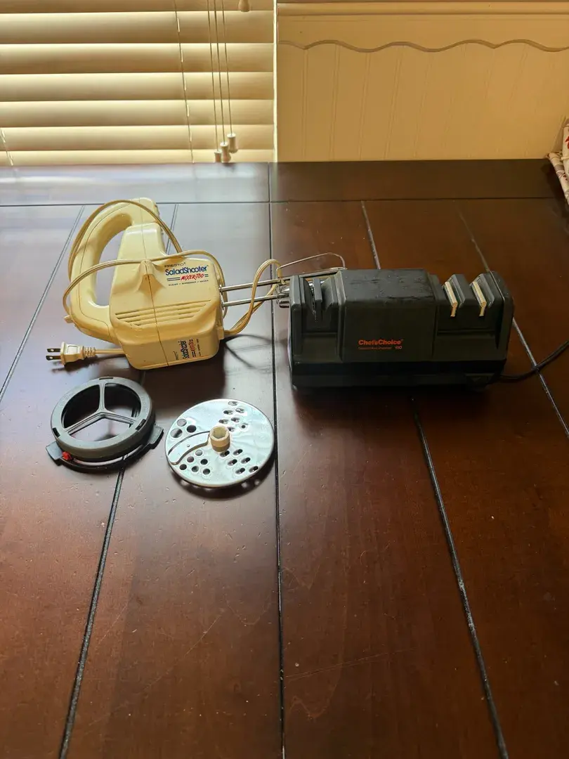Electric Mixer & Hone Sharpener