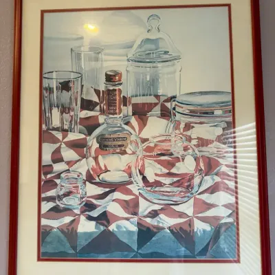 Two Liz Rogers Framed Still Life Prints