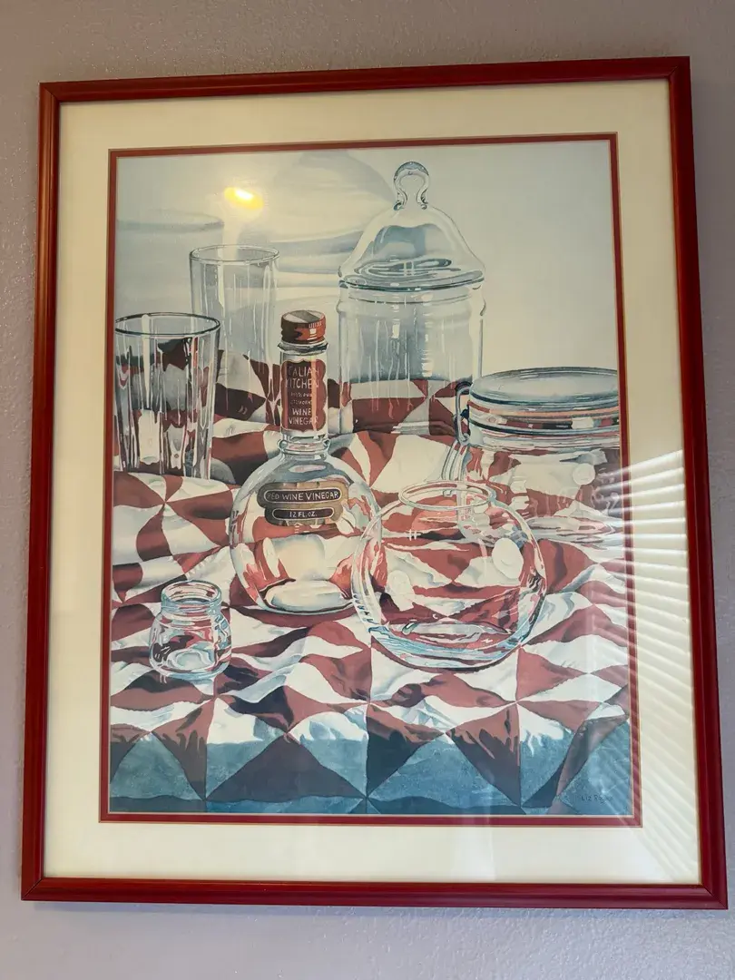 Two Liz Rogers Framed Still Life Prints