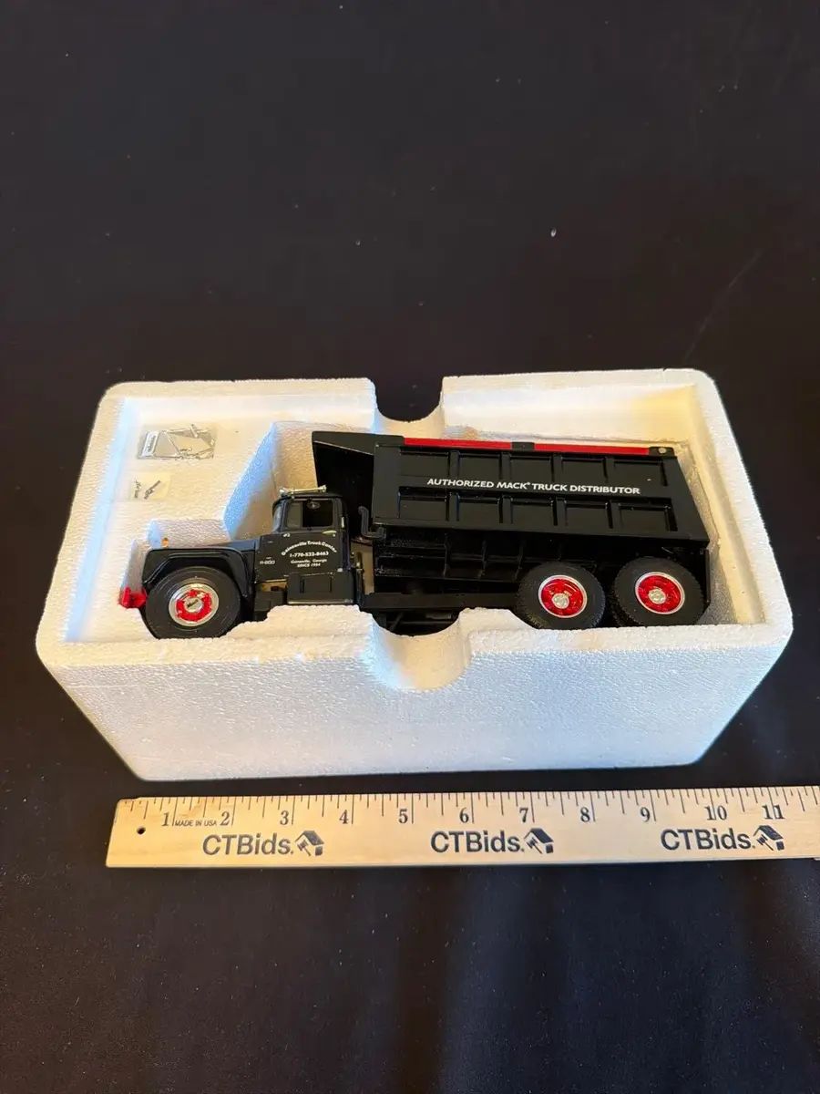 First Gear Mack R-Model Dump Truck Die-Cast Replica – Authorized Mack Truck Distributor