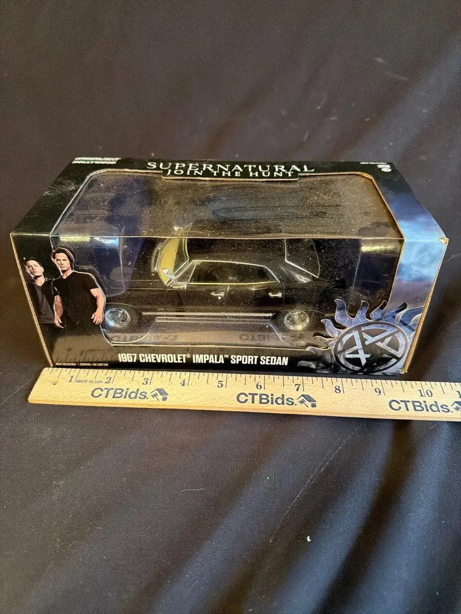 GreenLight Hollywood Supernatural 1967 Chevrolet Impala Sport Sedan 1:24 Die-Cast – Limited Edition