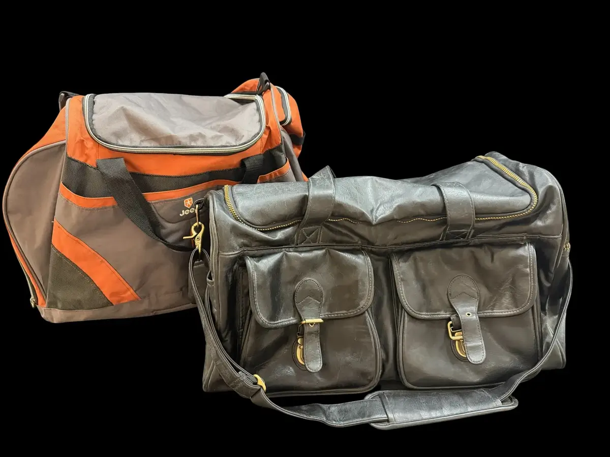 Jeep Travel Duffel & Leather Golf Bag – Royal Dan Marino Celebrity Invitational