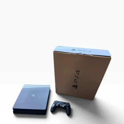 Sony PlayStation 4 Slim Console with 2 DualShock 4 Controller & Original Box