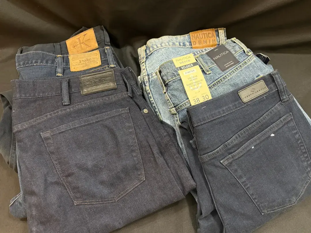 Men’s Designer Denim Collection – Polo Ralph Lauren, Calvin Klein, Nautica & Joseph Abboud