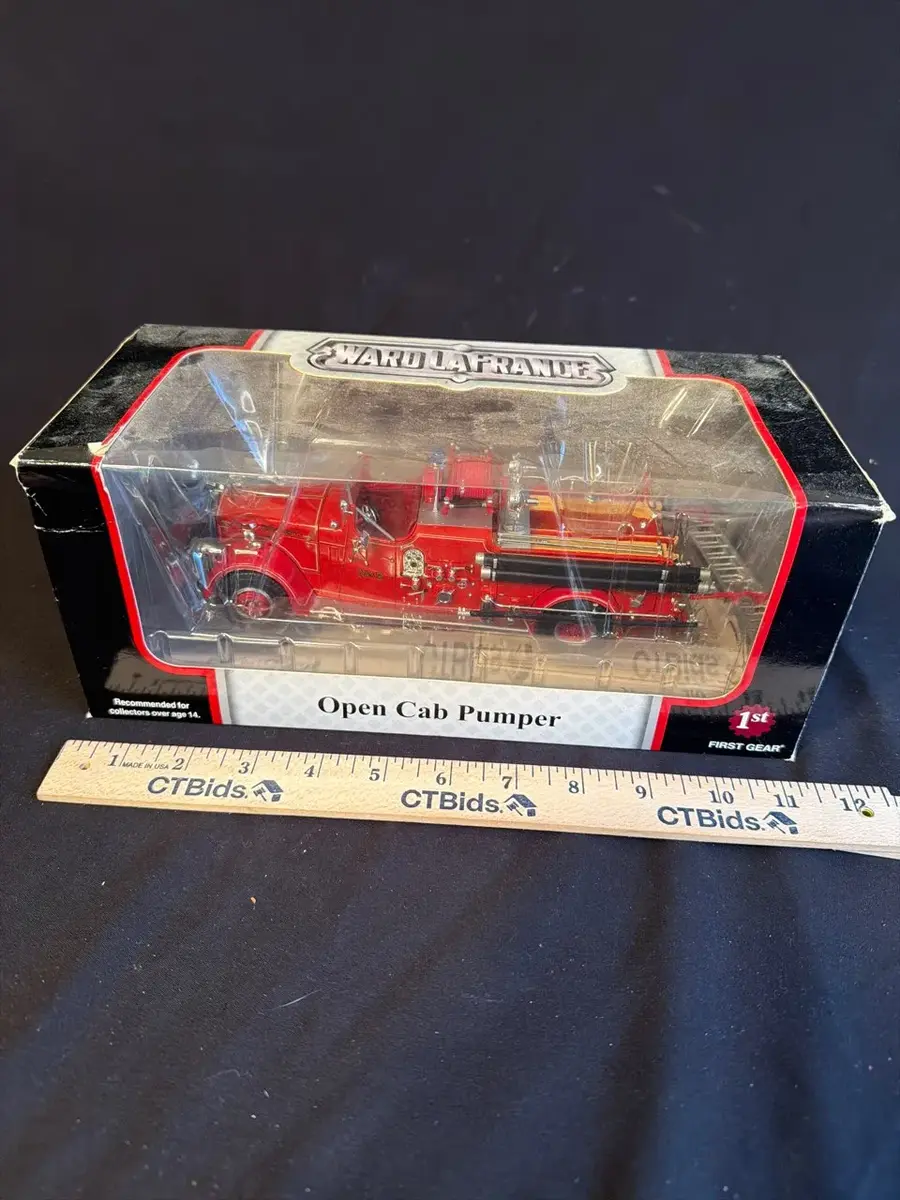 First Gear Ward LaFrance Open Cab Pumper Die-Cast Fire Truck – Boxed