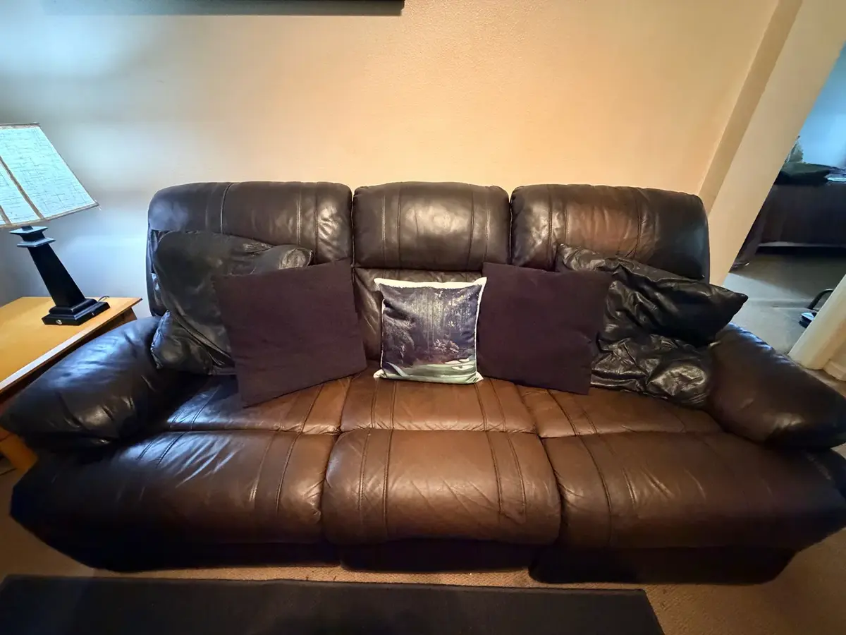 Italian Leather Power Reclining Sofa, Loveseat & Recliner Set