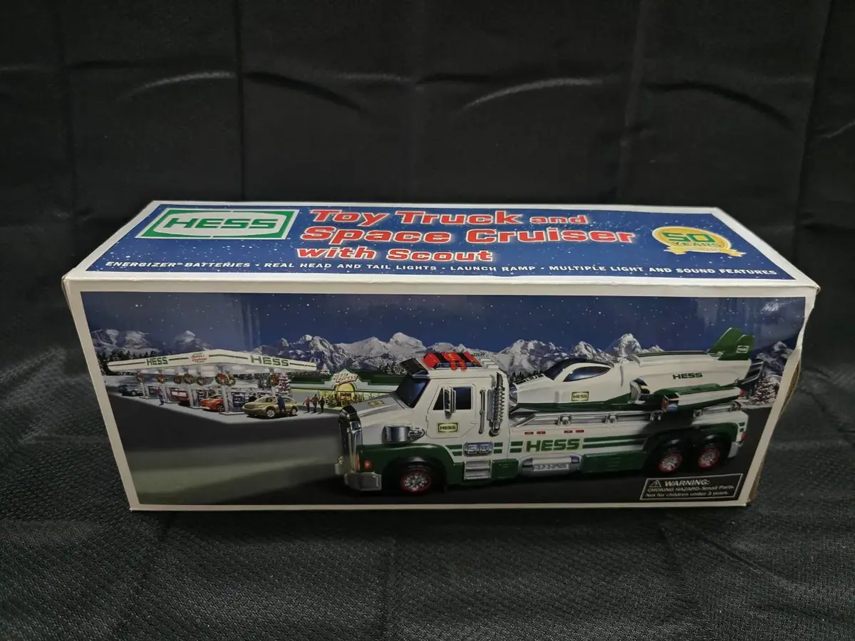2014 Hess Toy Truck and Space Cruiser with Scout - 50th Anniversary Edition in Box
