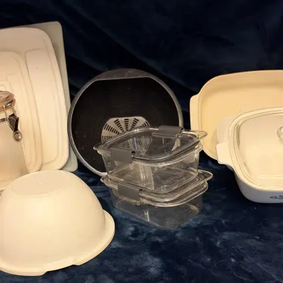 Assorted Kitchenware and Storage Set