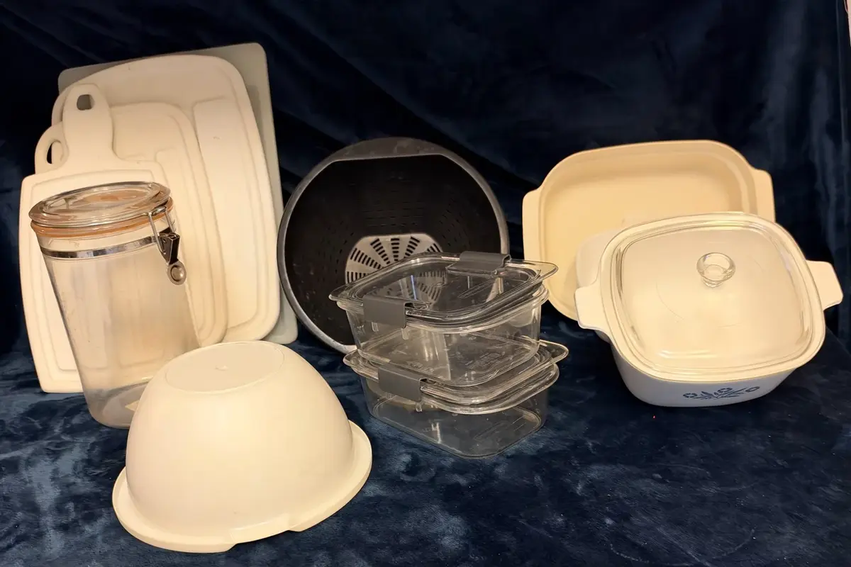 Assorted Kitchenware and Storage Set