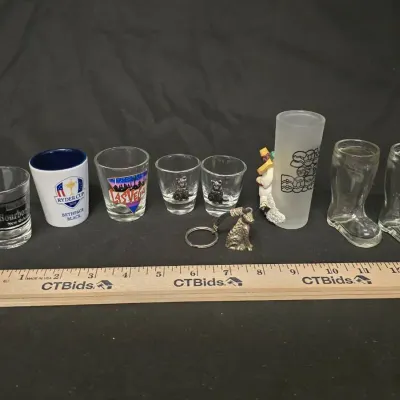 Assortment Of Shot Glasses 